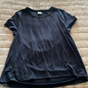 Athleta Black short sleeve shirt